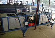 Modified bitumen production plant, type PMB15, with double hopper for polymer loading.