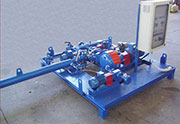 Cut Back (MCO) and bituminous emulsion continuous production group, capacity 5,000 litres, with static mixers