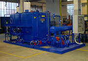 Installation automatique pour la production d’émulsion modifiée, type  GIEB 50/2 M.