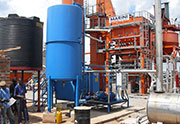 Installation pour la production d’émulsion cationique et anionique, capacité 5.000 lt, avec silos de stockage de 8.000 lt.